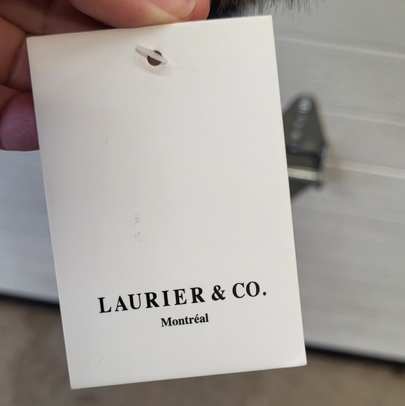 Laurier Puffer Coat with Faux Fur Detail Size 1X - Picture 11 of 14